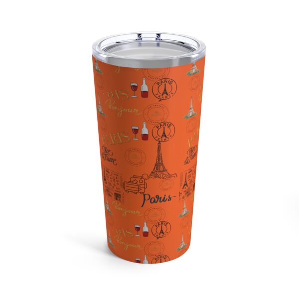 Paris OrangeTumbler 20oz