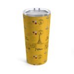 Paris Yellow Tumbler 20oz