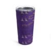 Paris PurpleTumbler 20oz - Image 2