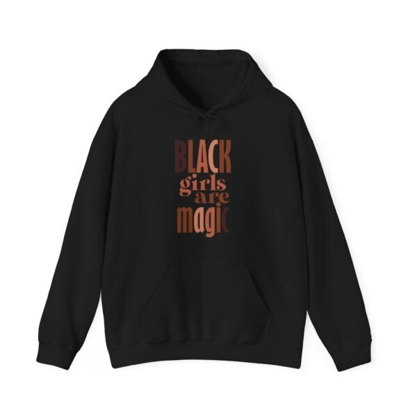 Black Girls Are Magic Unisex Hoodie - Image 3