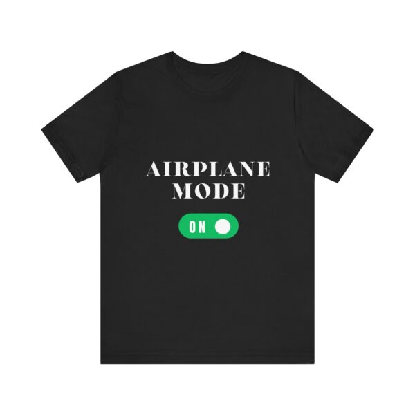 Airplane Mode Unisex Short Sleeve Tee