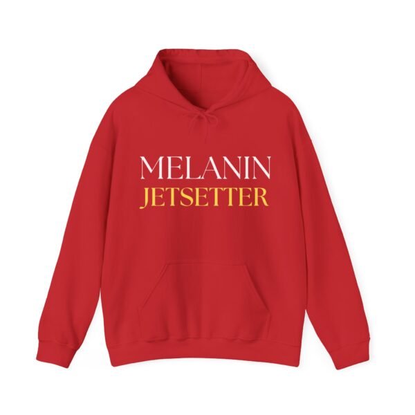 Melanin Jetsetter  Unisex Hoodie - Image 5