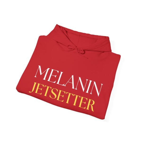 Melanin Jetsetter  Unisex Hoodie - Image 6