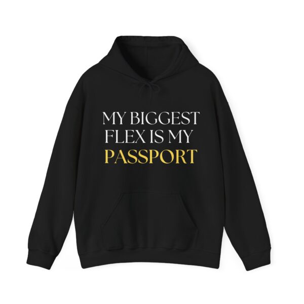 Biggest Flex Unisex Hoodie - Image 2