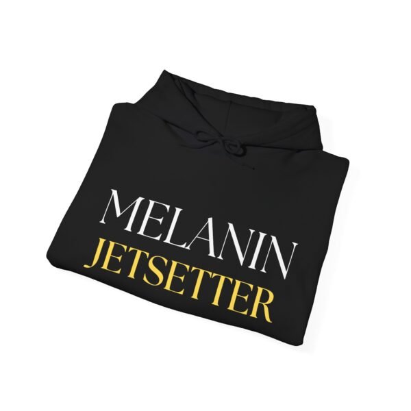 Melanin Jetsetter  Unisex Hoodie