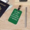 Personalized Luggage Tag - "Flying Is My Second Favorite F-Word!" Travel Accessory for Adventurers - Image 4
