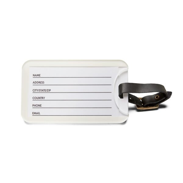 Personalized Luggage Tag - "Flying Is My Second Favorite F-Word!" Travel Accessory for Adventurers - Image 3