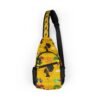 Travel-Inspired Chest Bag with Vibrant African Designs