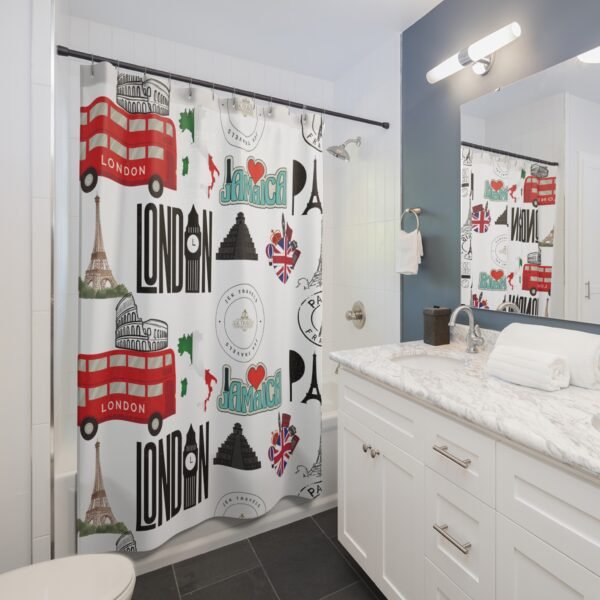 London Shower Curtains - Image 2