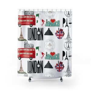 London Shower Curtains