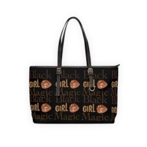 Black Girl Magic Leather Shoulder Bag
