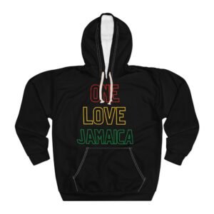 Jamaican Pride Hoodie, One Love Pullover